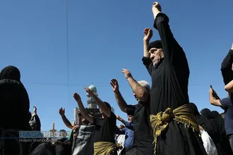 حرم حضرت امام علی بن موسی الرضا (علیه&zwnj;السلام) در روز شهادت