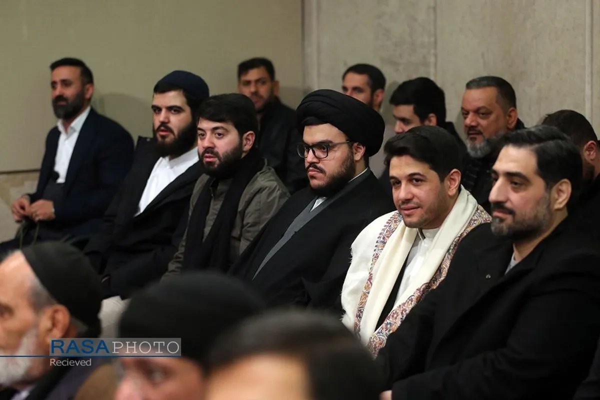 دیدار مداحان اهل&zwnj;بیت (علیهم&zwnj;السلام) با رهبر معظم انقلاب