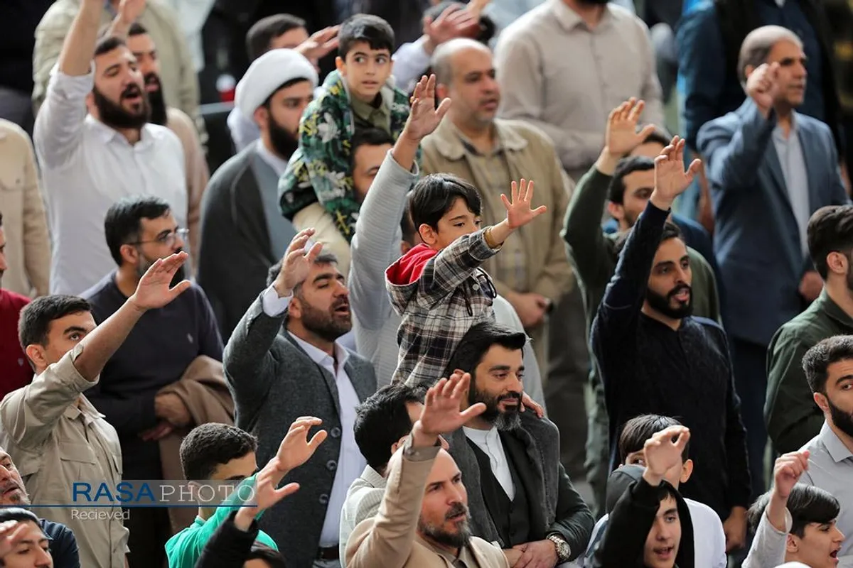 اقامه نماز عید سعید فطر به امامت رهبر معظم انقلاب