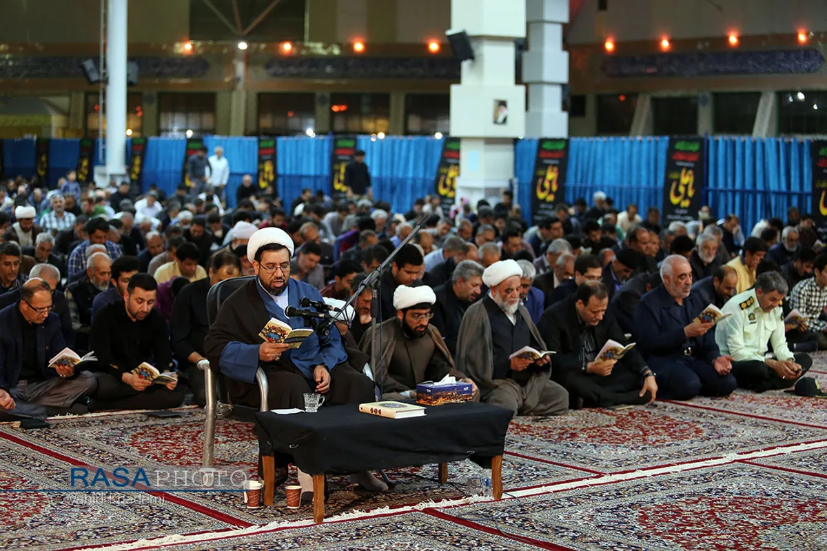 مراسم احیاء شب نوزدهم ماه مبارک رمضان در بجنورد&lrm;