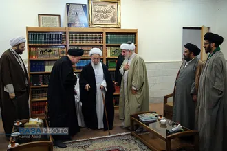 دیدار&zwnj;های ریاست سازمان فرهنگی آستان قدس رضوی با مراجع معظم تقلید
