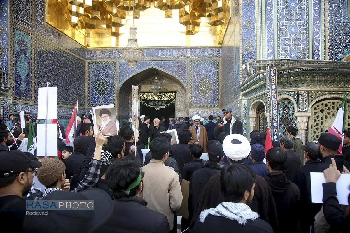 تجدید پیمان اندونزیایی&zwnj; و تایلندی و سومالیایی&zwnj;های مقیم ایران با آرمان&zwnj;های رهبر شهید انقلاب