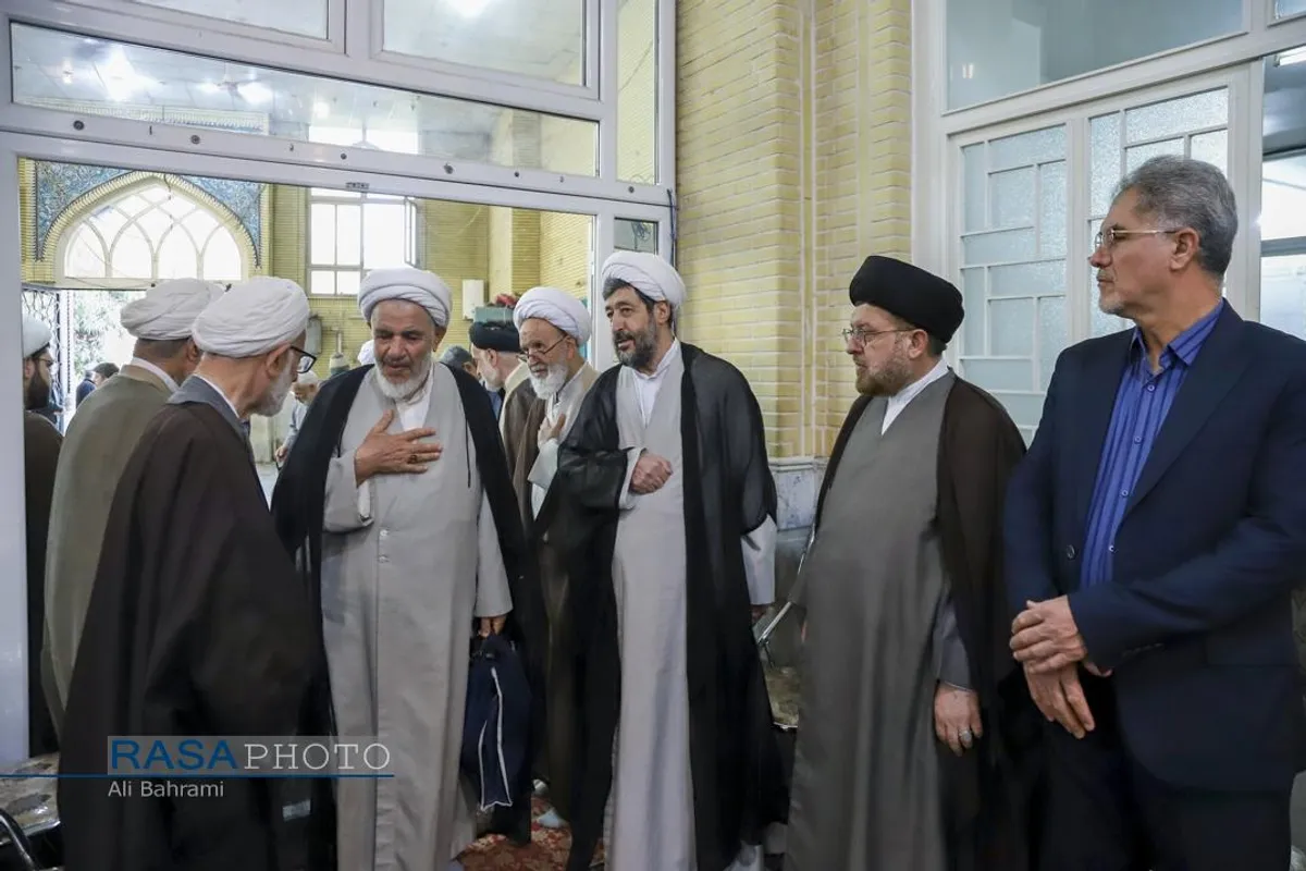 مراسم بزرگداشت شهدای عدالت و حجت الاسلام نیری در قم