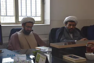 دیدار مدیرعامل خبرگزاری رسا با مدیر و نشست صمیمی با اساتید حوزه علمیه چهار محال و بختیاری