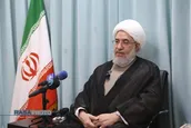 گفتگوی آیت الله اراکی با خبرنگاران
