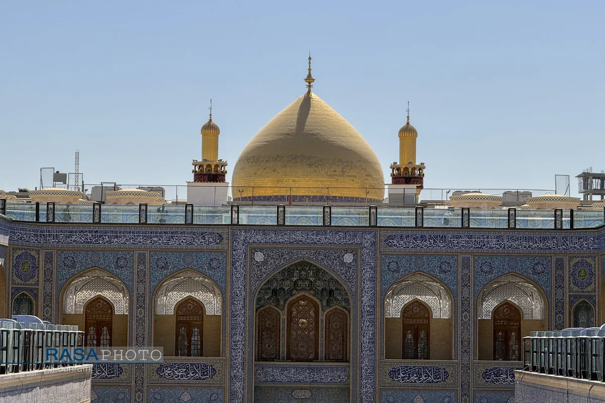 حرم حضرت امام امیرالمؤمنین (ع) در آستانه اربعین حسینی
