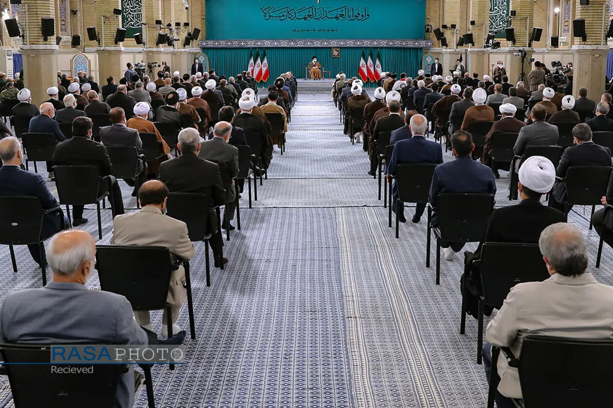 دیدار مسئولان نظام با مقام معظم رهبری