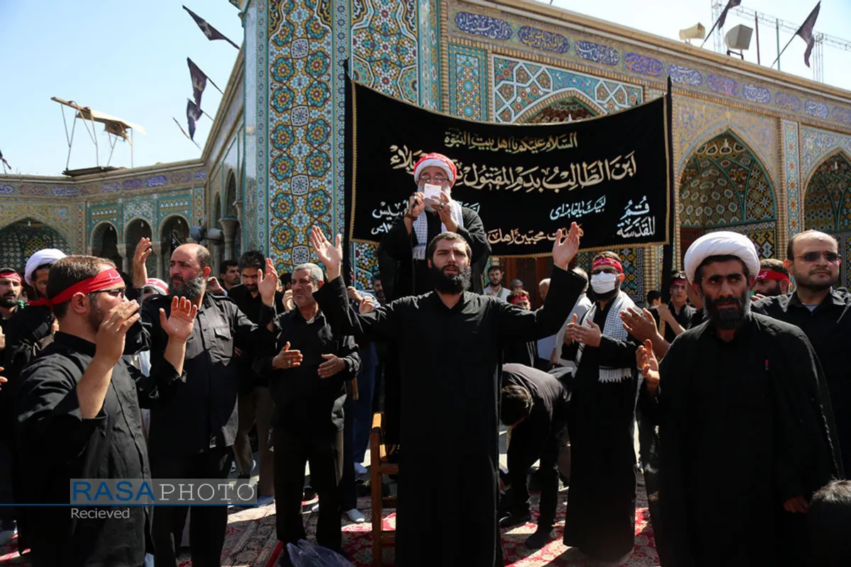 عزاداری روز شهادت حضرت امام حسن عسکری (علیه السلام) در قم