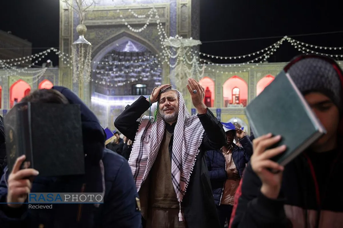 احیا شب ۲۳ ماه مبارک رمضان در حرم مطهر رضوی