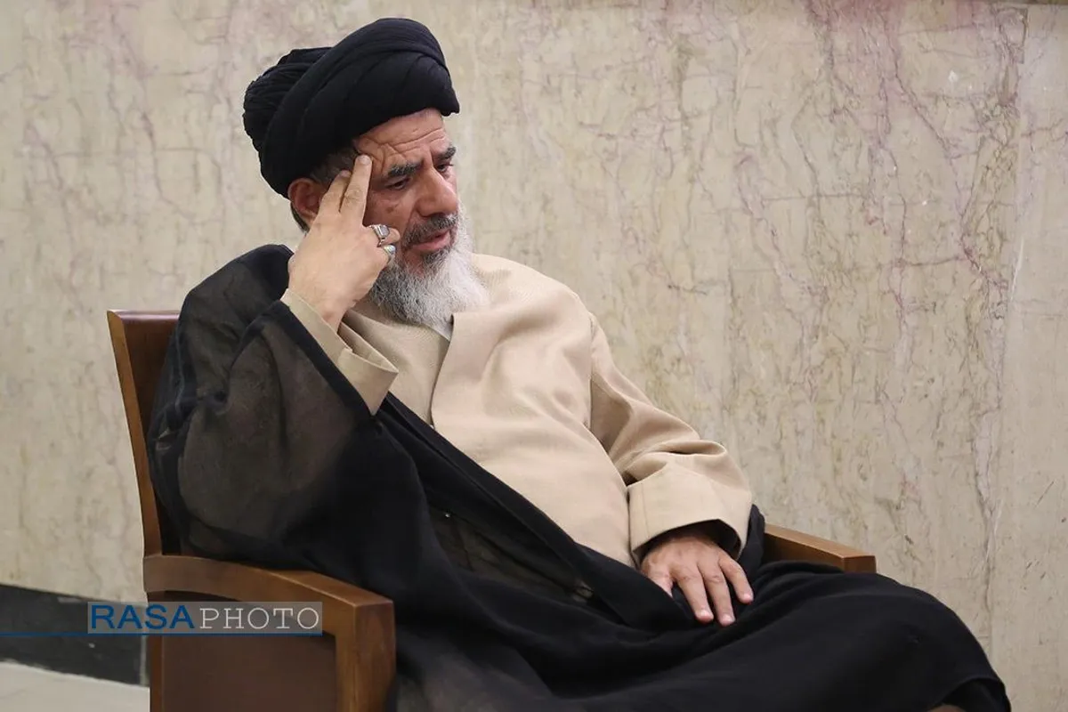 دیدار حجت الاسلام محمدمهدی محققی مدیرعامل رسا با حجت الاسلام سید ابوالحسن حسن&zwnj;زاده نماینده مردم خوزستان در مجلس خبرگان رهبری