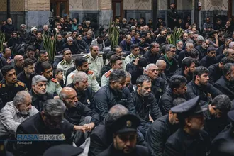 عزاداری روز عاشورای حسینی در مدرسه دو درب حرم مطهر رضوی