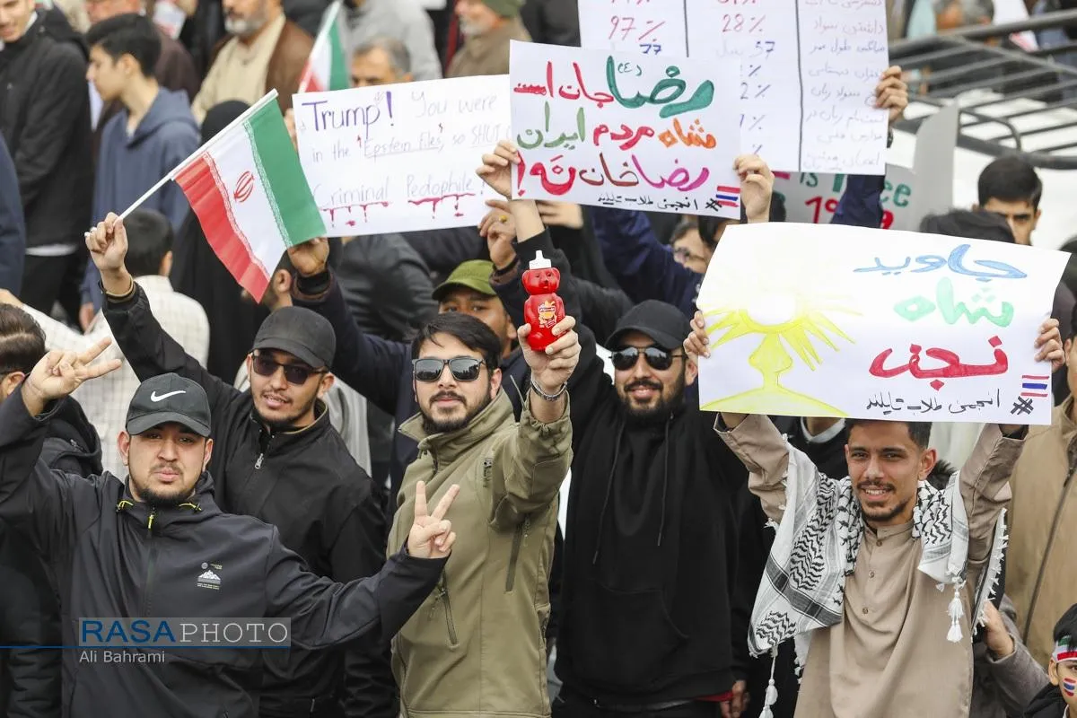 خلق حماسه ای دیگر در راهپیمایی یوم الله ۲۲ بهمن ۱۴۰۴