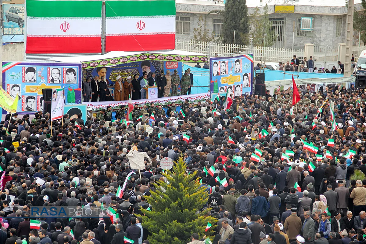 بعثت انقلاب | راهپیمایی باشکوه 22 بهمن در بیرجند