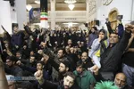 مراسم وداع با پیکر ۸ شهید حملات آمریکایی صهیونیستی اخیر به شهر مقدس قم