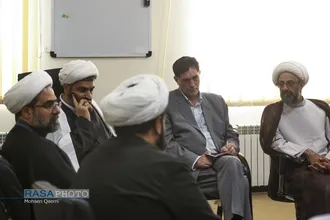 بازدید مدیرکل اداره فرهنگ و ارشاد اسلامی استان قم از رسا