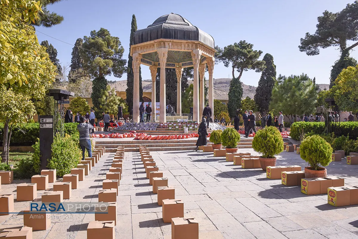 رزمایش کمک مومنانه سپاه در حافظیه شیراز