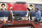 بازدید آیت الله موسوی جزایری از خبرگزاری رسا