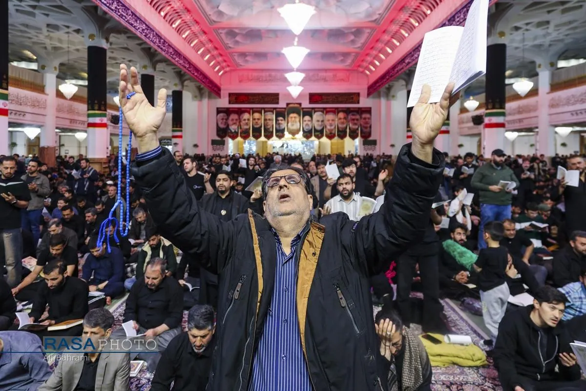 مراسم احیاء شب ۱۹ ماه مبارک رمضان ۱۴۰۴ در حرم کریمه اهلبیت (س)
