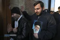 تجمع مردم قم در پی اعلام خبر شهادت رهبر معظم انقلاب