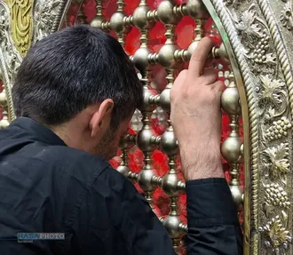 حال و هوای آستان امامزاده موسی مبرقع در ایام ارتحال ایشان