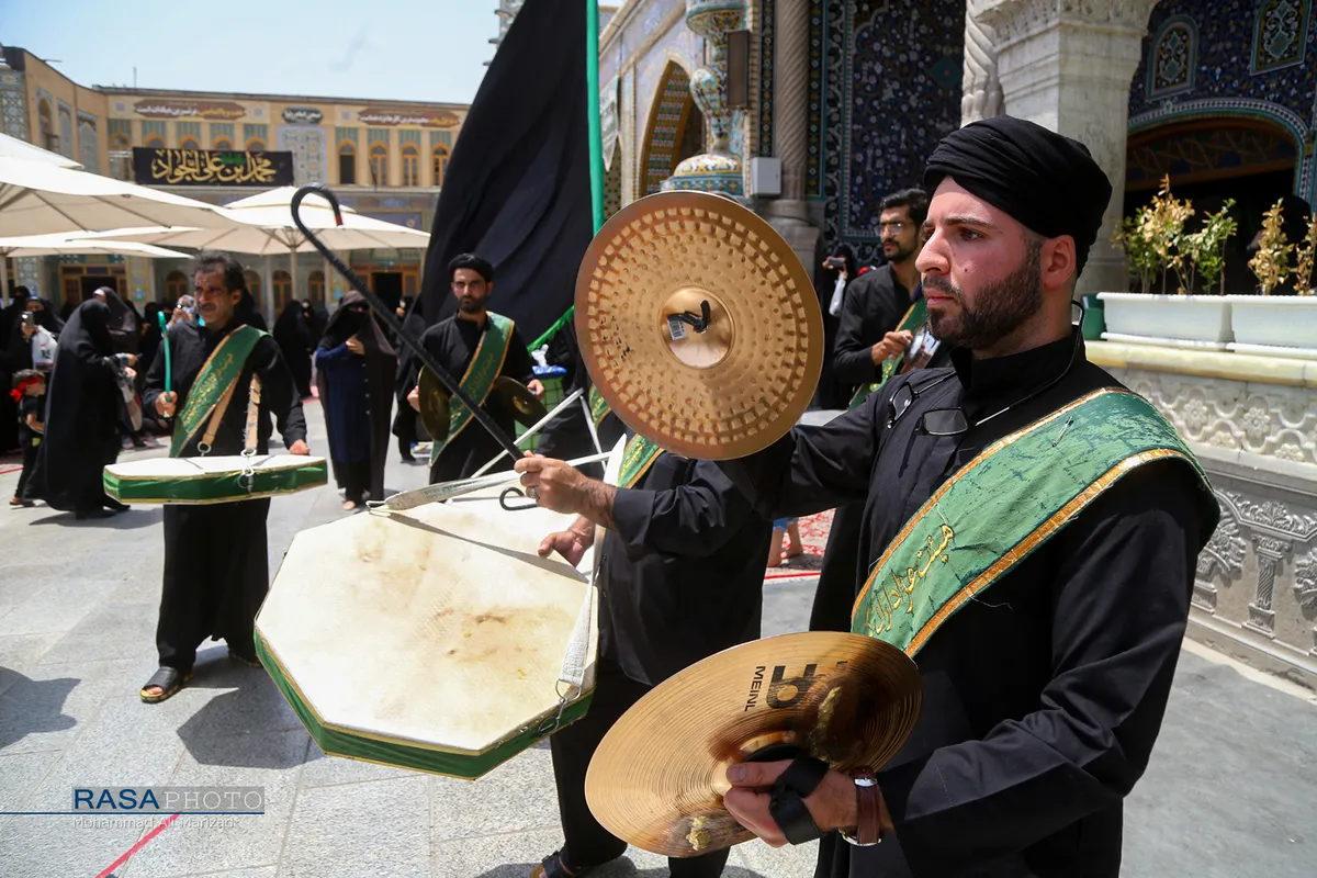 عزاداری روز شهادت حضرت امام جوادالائمه (علیهم السلام) درحرم کریمه اهلبیت (س)