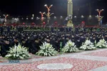 آیین خطبه&zwnj;خوانی شب شهادت امام رضا (ع) در حرم مطهر رضوی