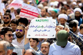 راهپیمایی پرشور جمعه&zwnj;های خشم در قم