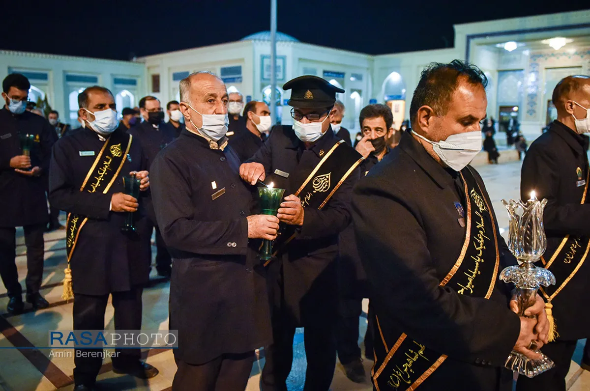 مراسم بزرگداشت سالروز شهادت حضرت احمد بن موسی الکاظم (ع) - شاهچراغ