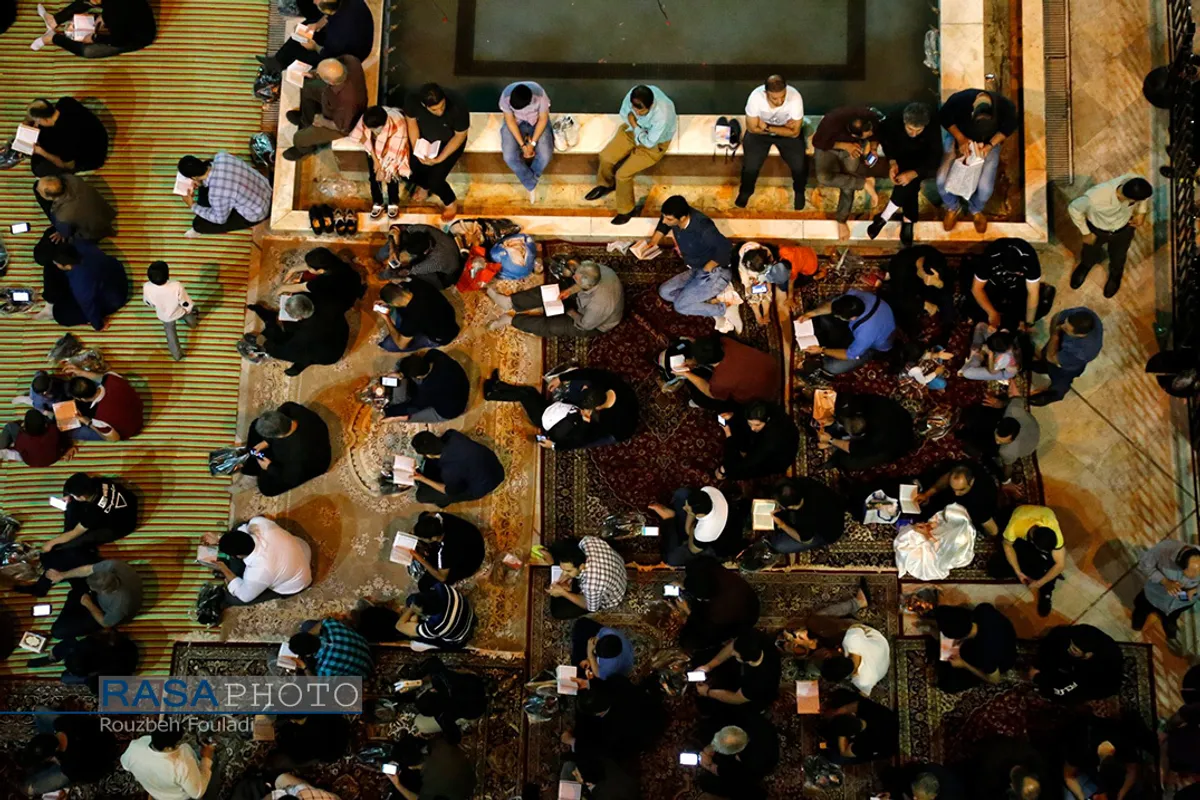 مراسم احیاء شب نوزدهم ماه مبارک رمضان در حرم امامزاده صالح تهران