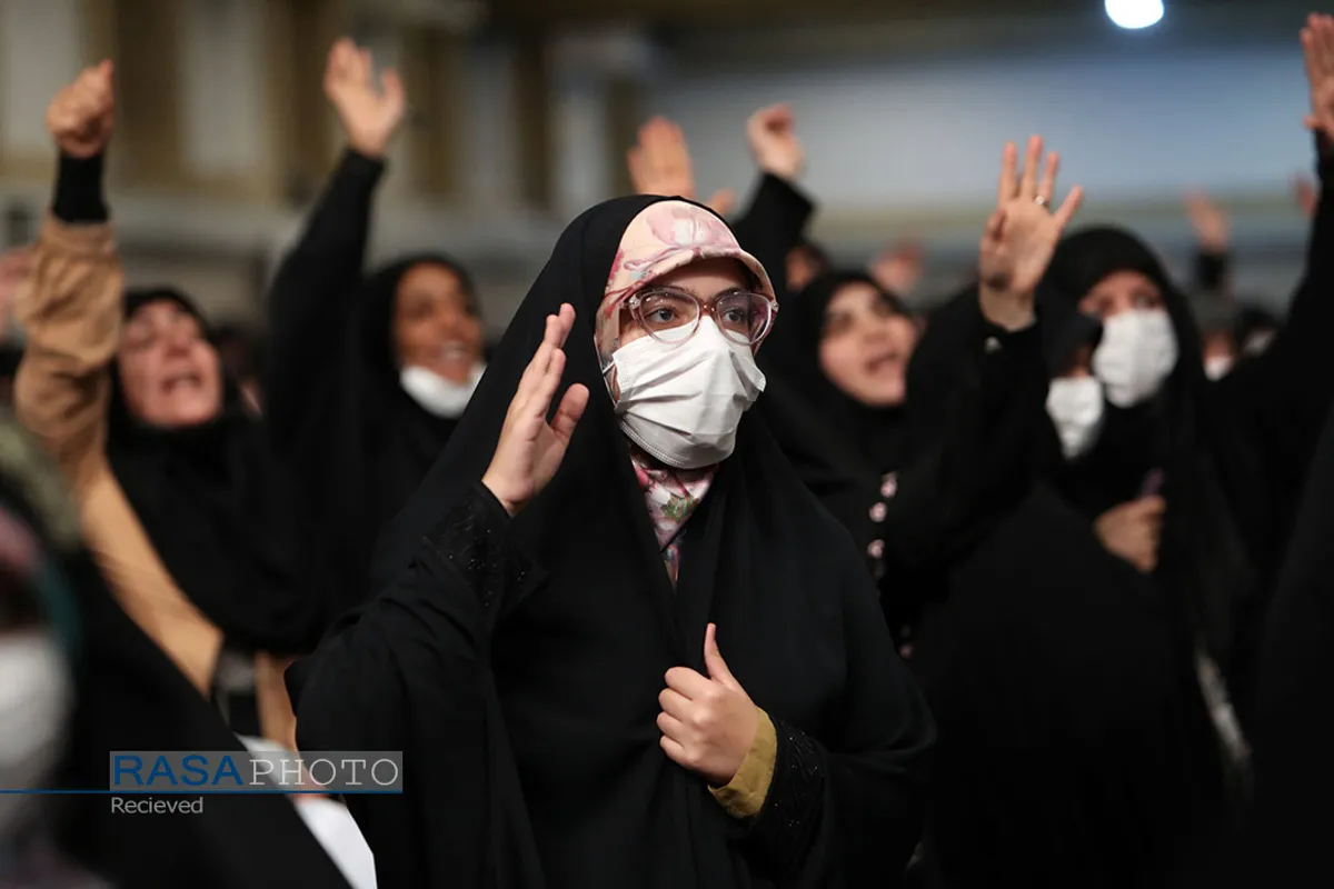 دیدار جمعی از بانوان منتخب کشور با مقام معظم رهبری