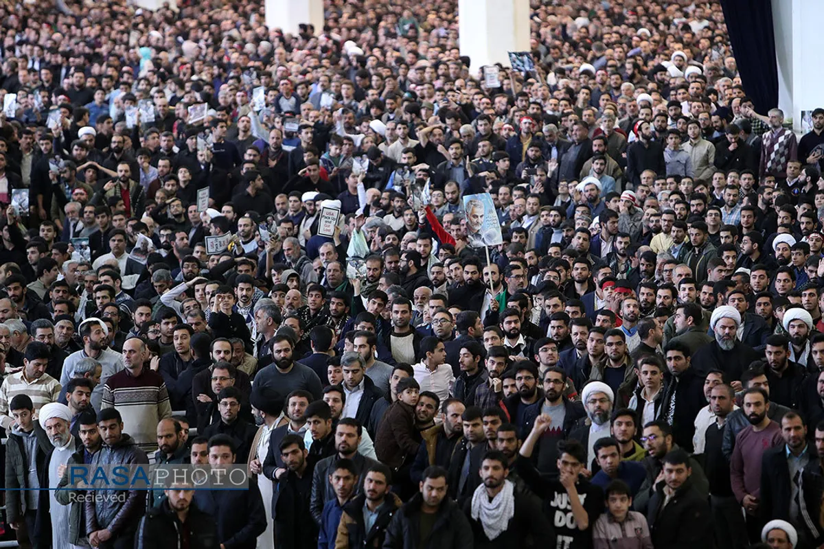 اقامه نماز جمعه به امامت مقام معظم رهبری