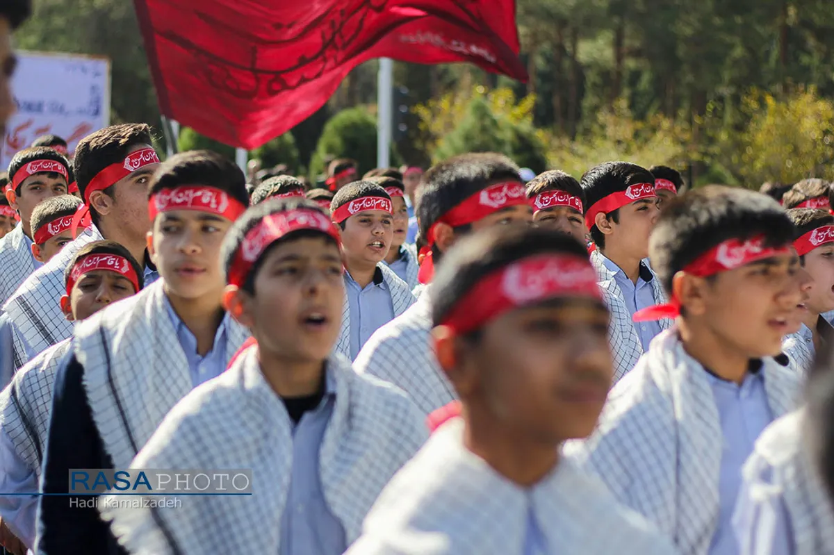 راهپیمایی یوم الله ۱۳ آبان در بیرجند