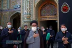 عزاداری روز تاسوعای حسینی در حرم حضرت معصومه (سلام الله علیها)