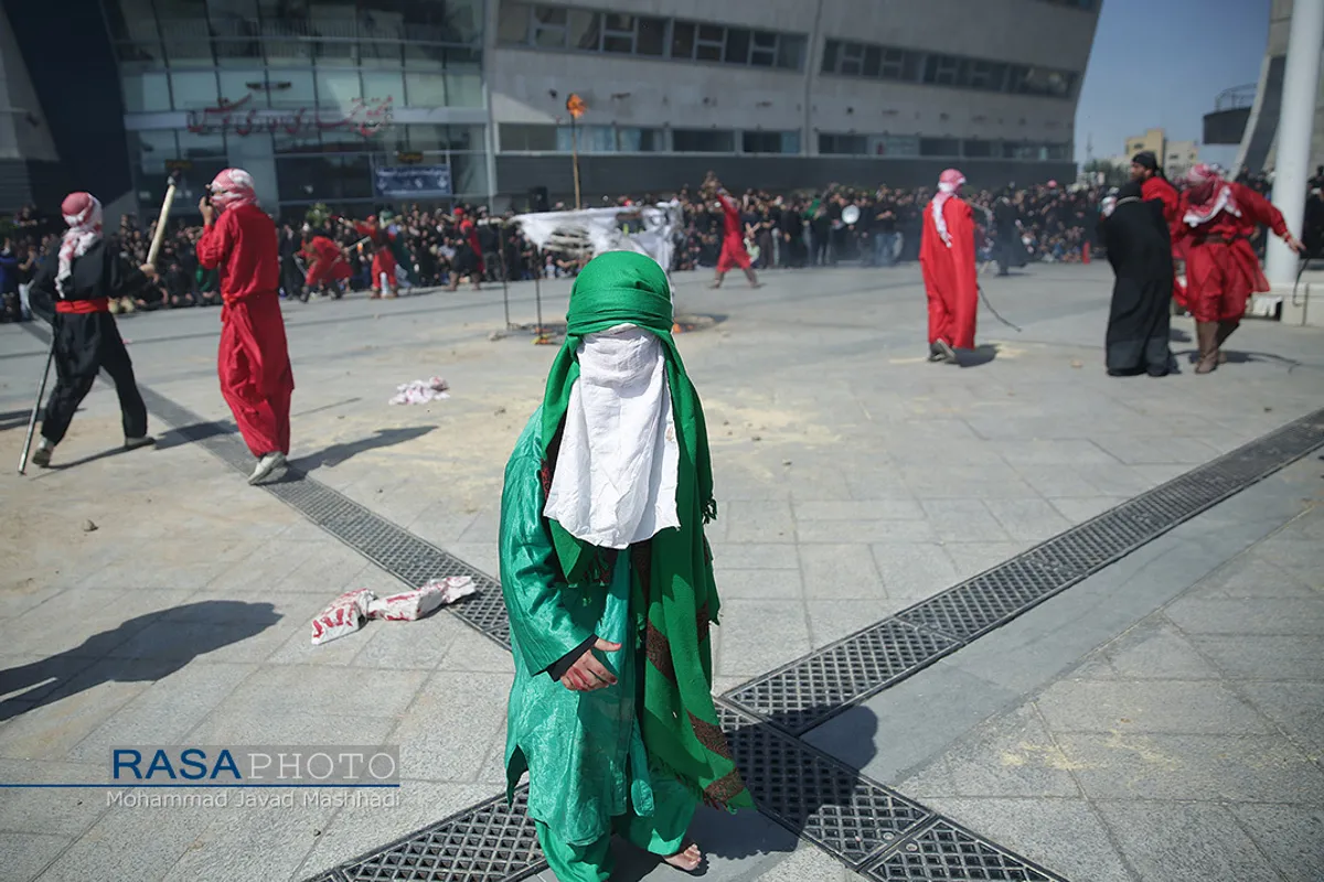 مراسم عزاداری سنتی حسن حسین (ع) در حسینیه گود بیرجند