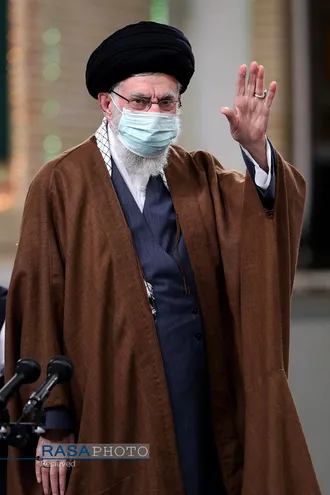 دیدار جمعی از مداحان اهل&zwnj;بیت (علیهم&zwnj;السلام) با مقام معظم رهبری