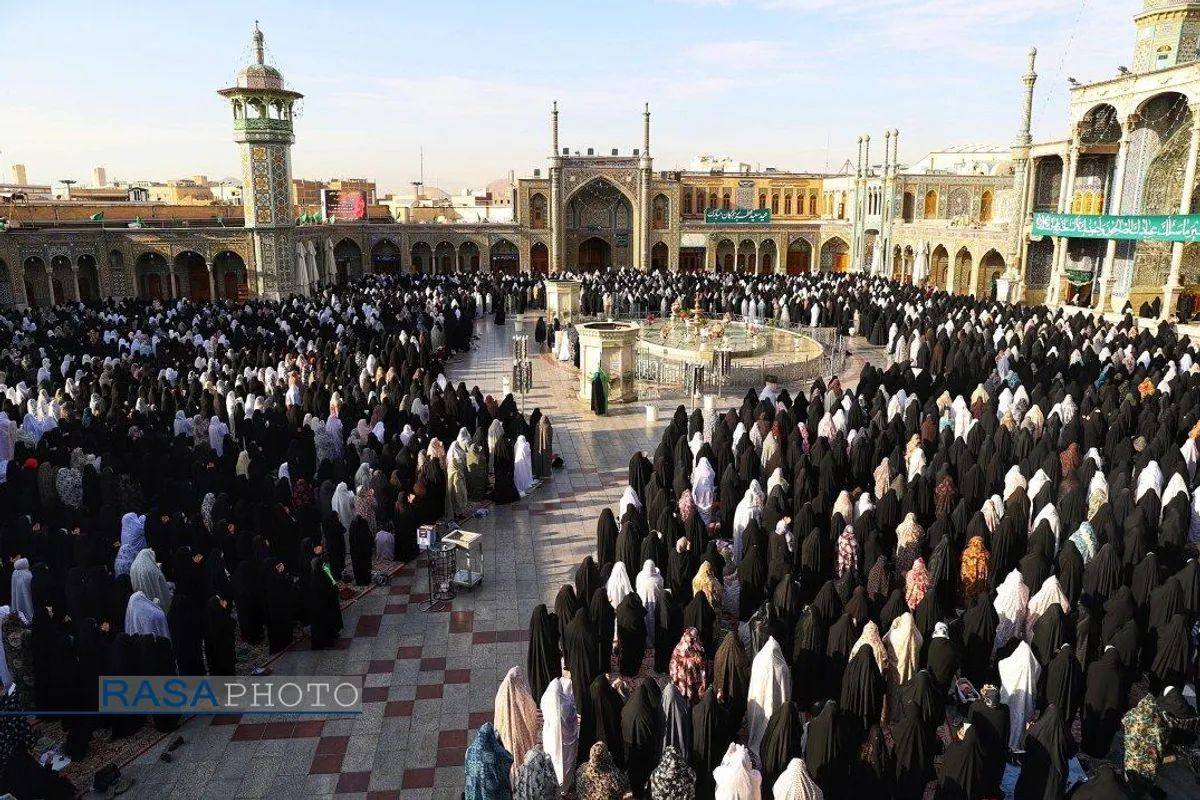 اقامه نماز عید سعید فطر در قم