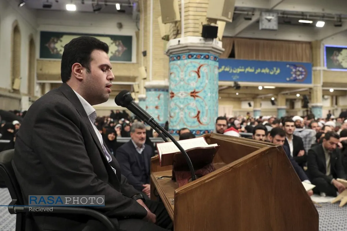 دیدار شرکت&zwnj;کنندگان در مسابقات بین&zwnj;المللی قرآن با رهبر انقلاب