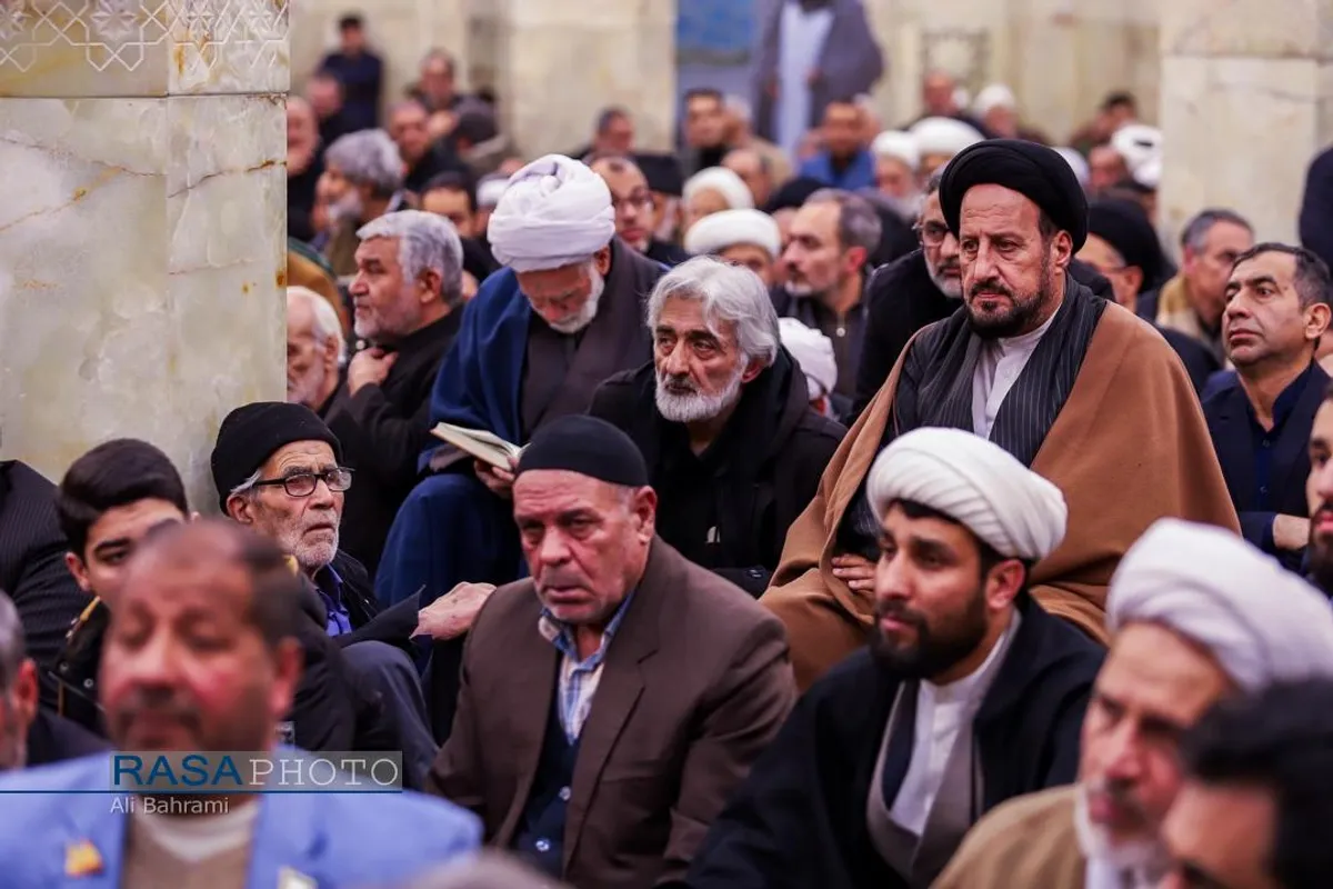مراسم ختم شهدای عدالت