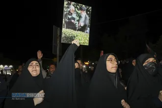 خروش انتقامی مردم قم در شب عزاداری شهادت امام خامنه&zwnj;ای (قدس&zwnj;سره) -۲
