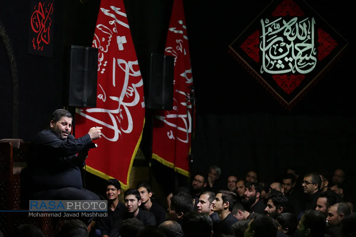 عزاداری دهه اول محرم در حسینیه قماش فروش&zwnj;های مشهد