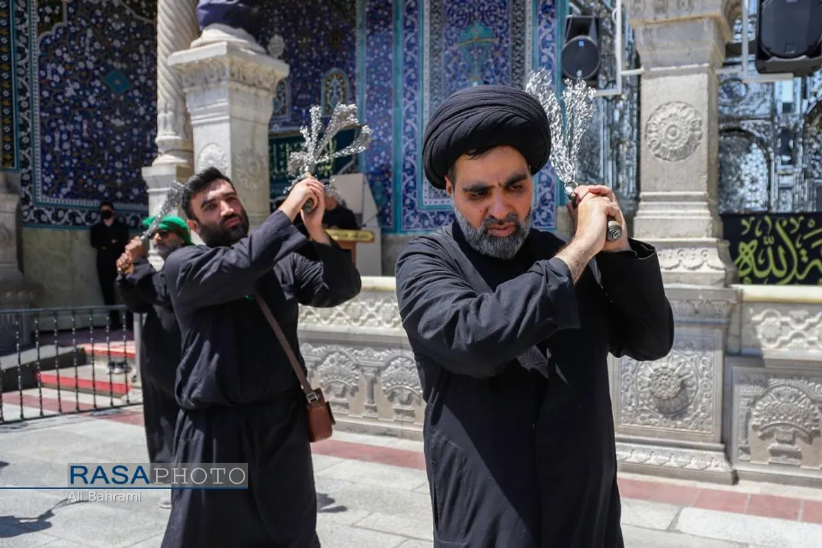 عزاداری روز شهادت حضرات پیامبر اعظم و امام حسن مجتبی (علیهما&zwnj;السلام) در قم
