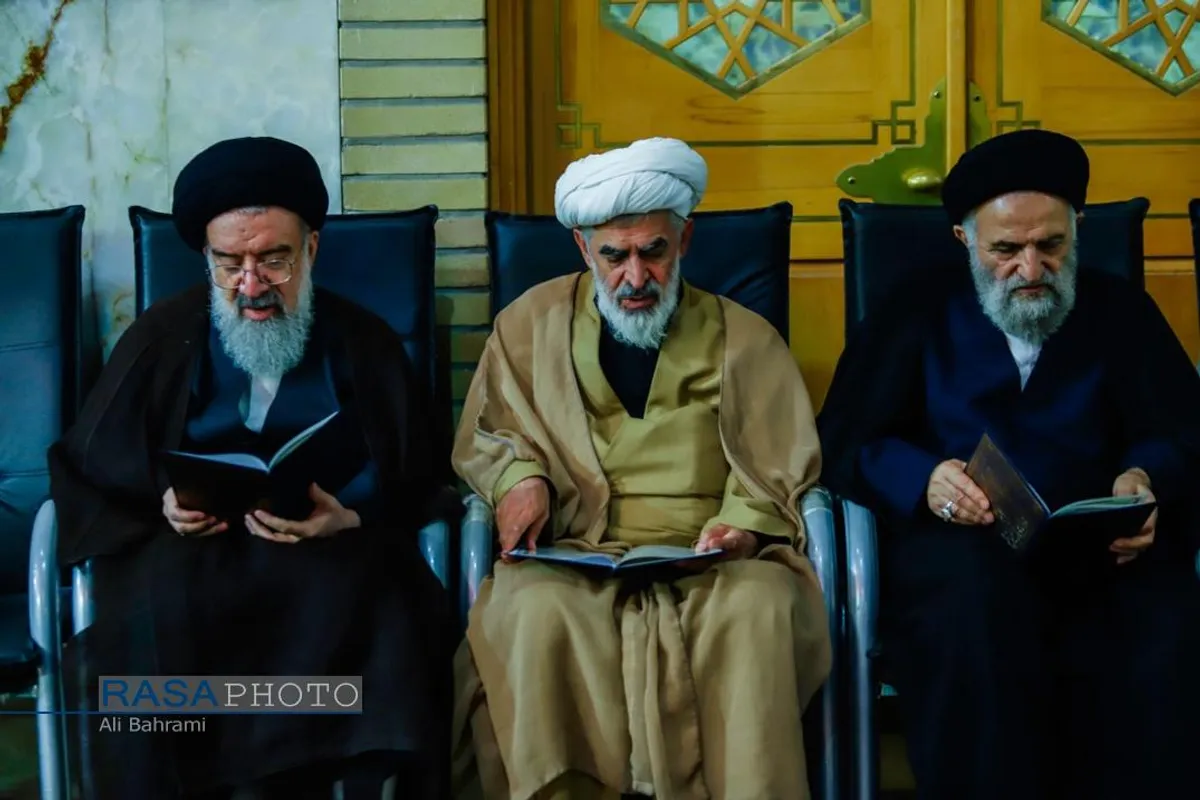 مراسم بزرگداشت شهدای اقتدار و چهلم شهدای روحانیت
