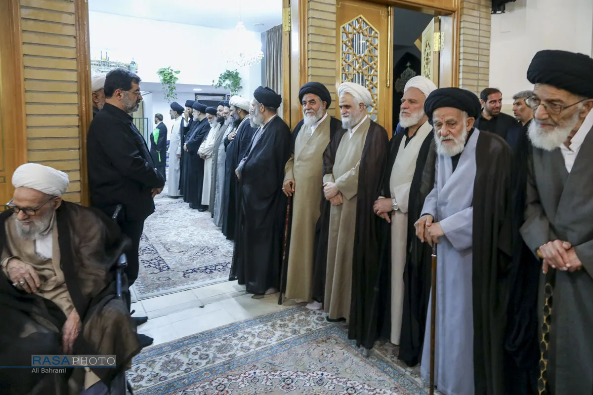 مراسم بزرگداشت مرحوم حضرت آیت الله شبیری زنجانی
