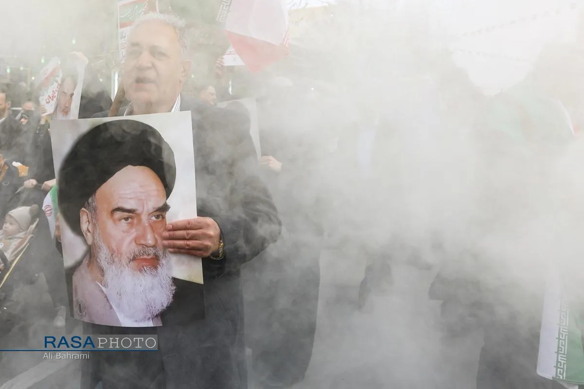 خلق حماسه ای دیگر در راهپیمایی یوم الله ۲۲ بهمن ۱۴۰۴