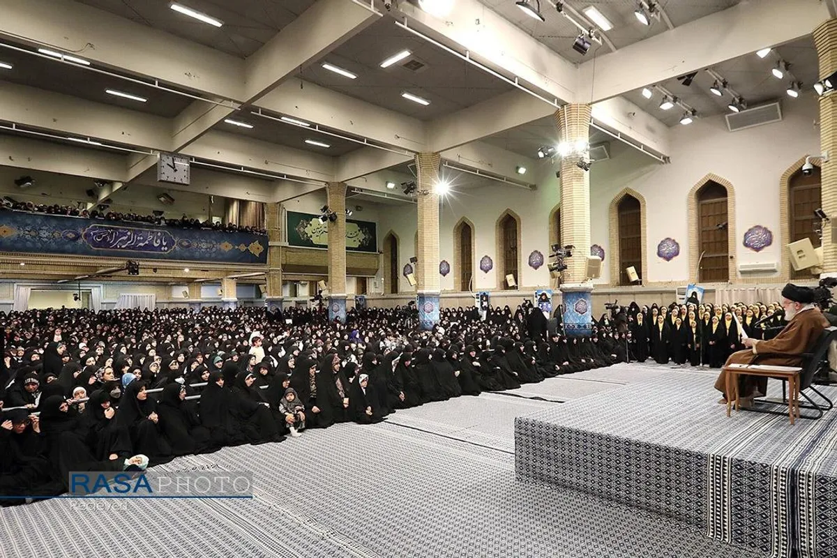 دیدار اقشار مختلف بانوان با مقام معظم رهبری