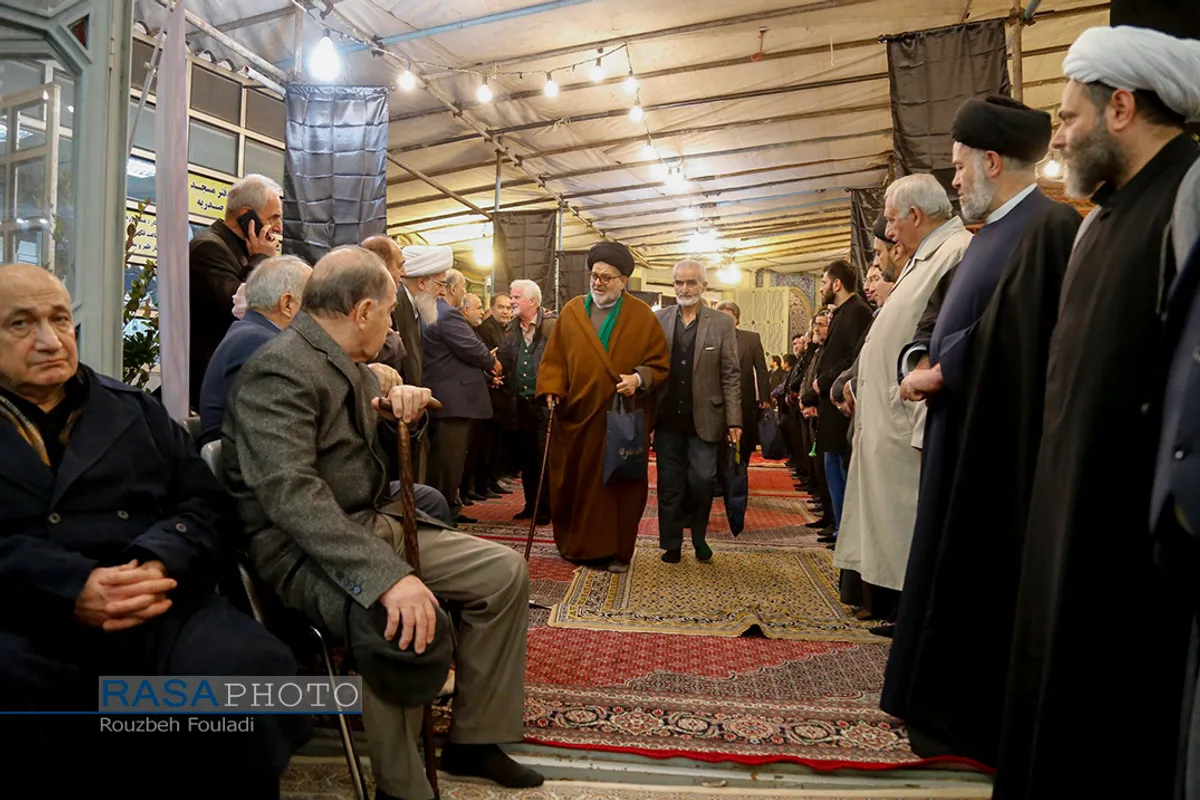 مراسم ترحیم آیت&zwnj;الله سیدمحمدمهدی موسوی خلخالی در تهران