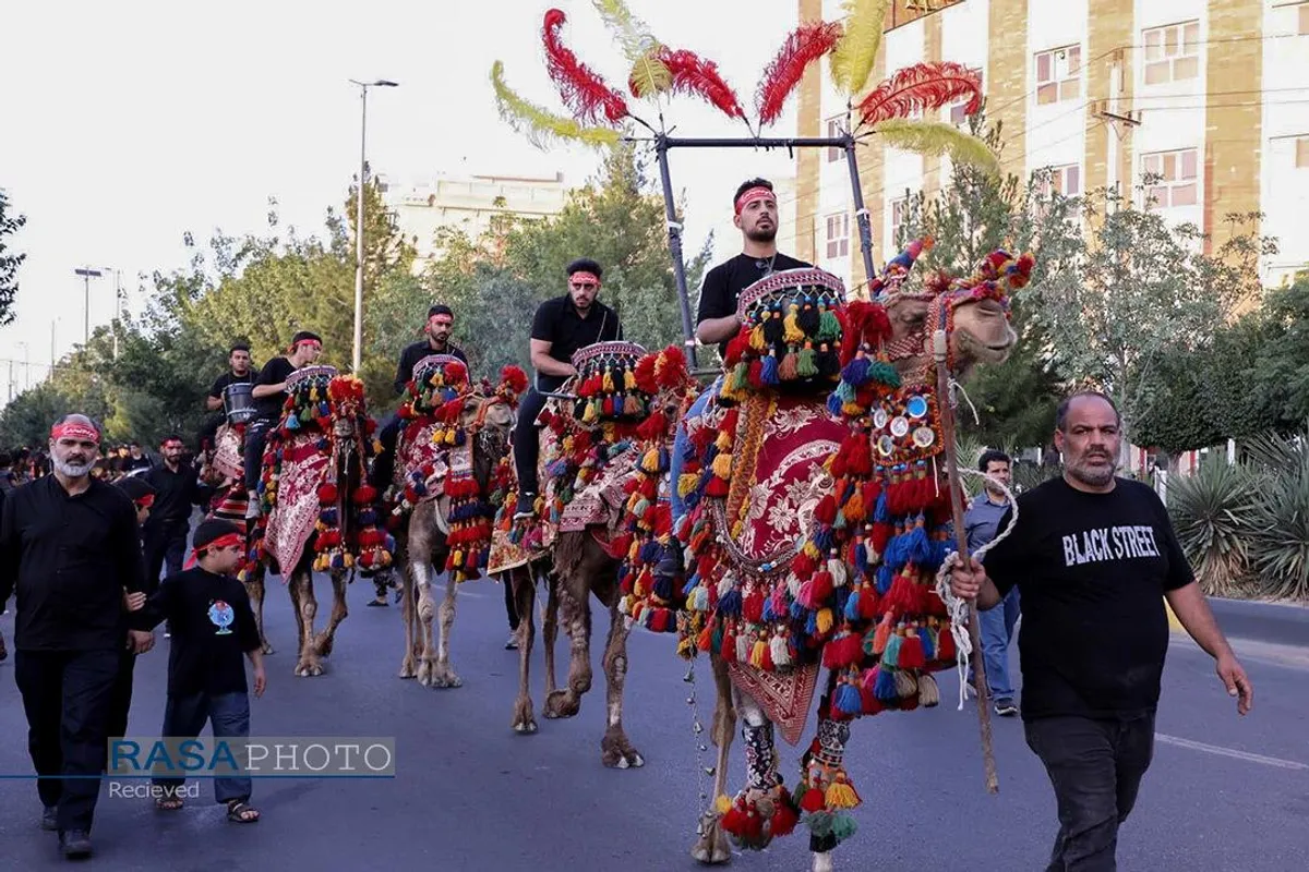 دسته عزاداری روز شهادت حضرت امام جواد الائمه (علیه&zwnj;السلام) با حضور ستاندار قم