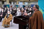 دیدار جمعی از مداحان اهل&zwnj;بیت (علیهم&zwnj;السلام) با مقام معظم رهبری