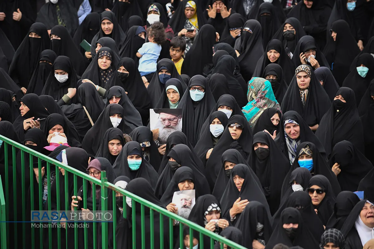 تشییع پیکر مرحوم آیت الله فاطمی&zwnj;نیا در قم