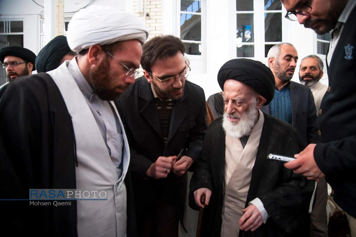 تصاویر اختصاصی خبرگزاری رسا از مرحوم حضرت آیت الله شبیری زنجانی